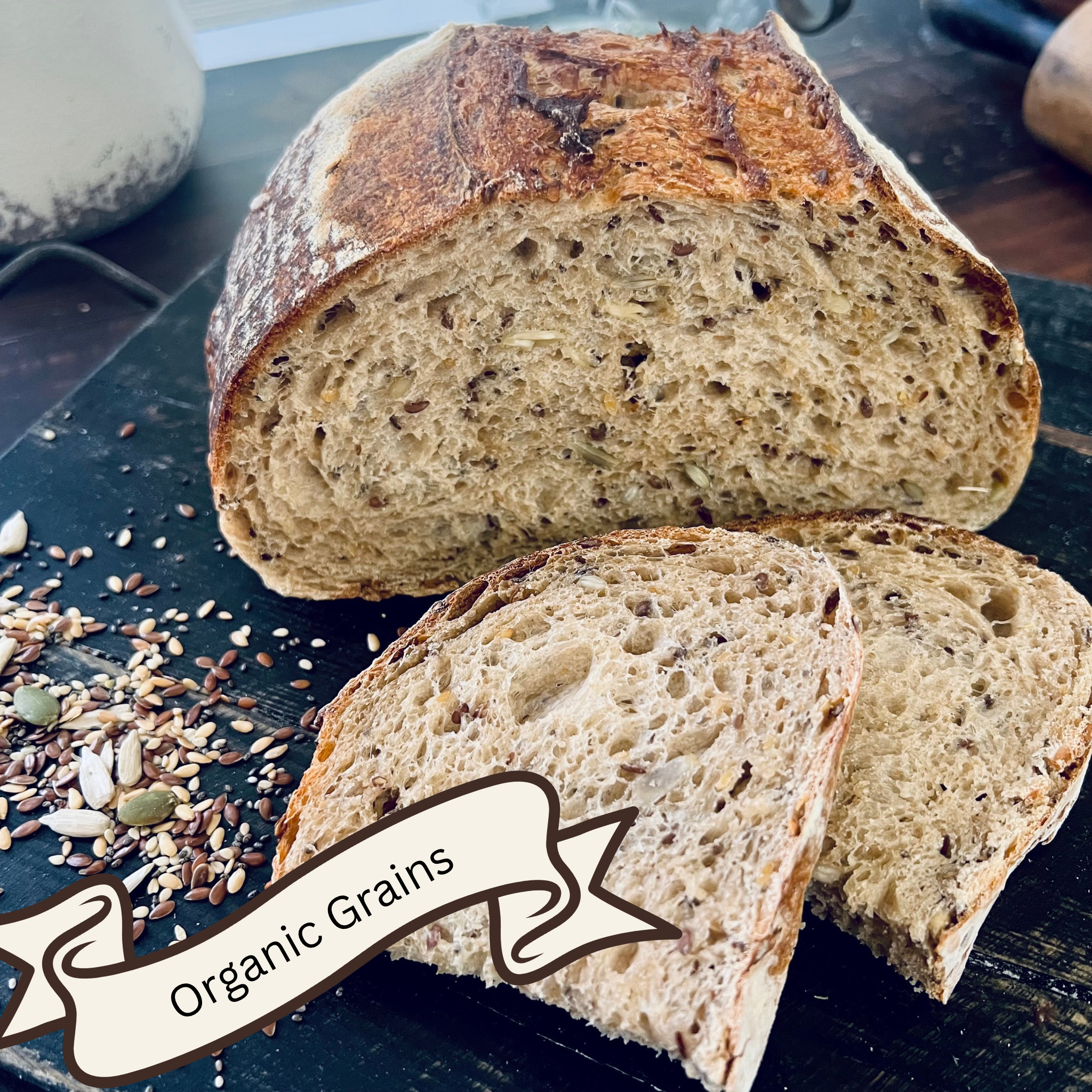 Rustic Seeded Multigrain Sourdough (Large)