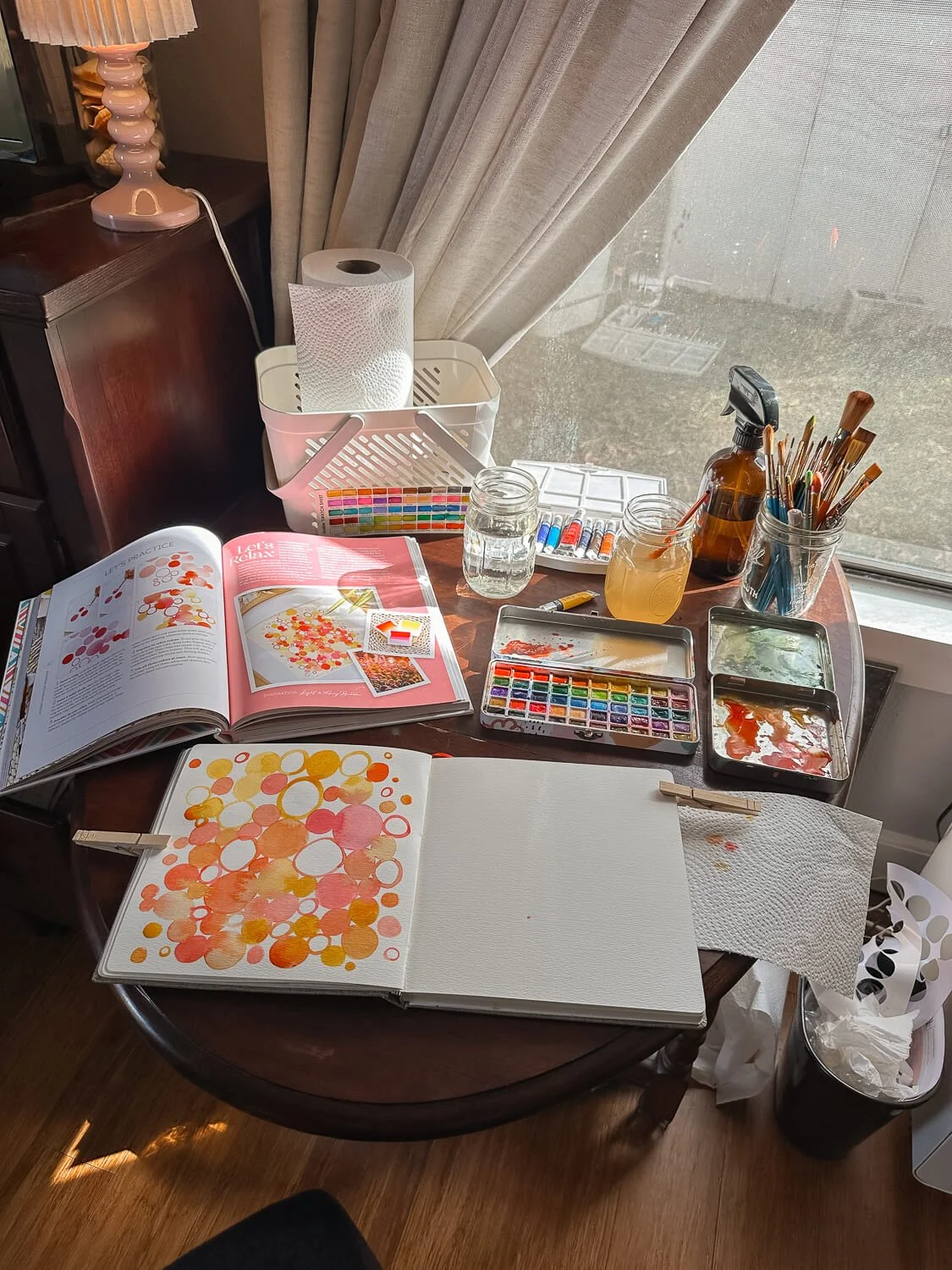 Pattern Play: My Favorite Beginner Watercolor Practice