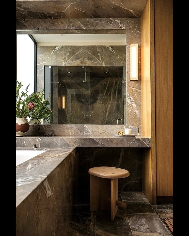 One of our recent primary bathroom renovations perfectly executed by @mosaicbuildingco 
See last image to see how it looked before!

📸 by @robertwtsai