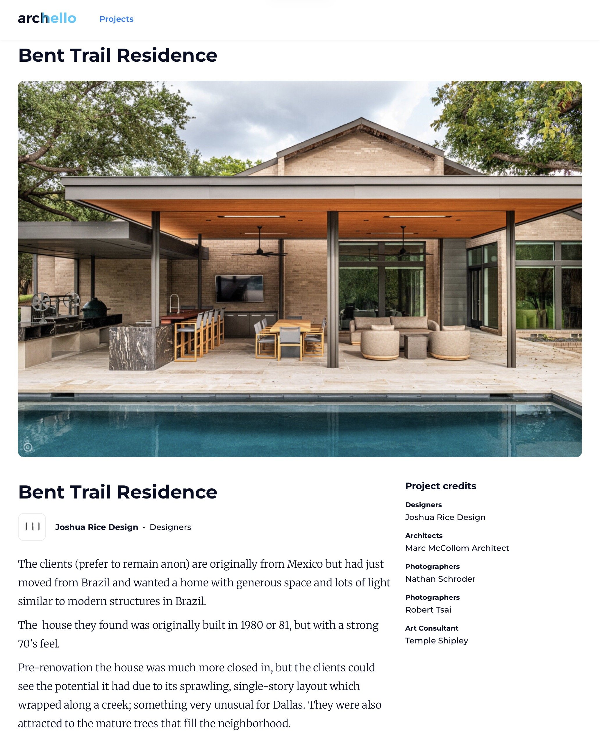 Archello| Bent Trail