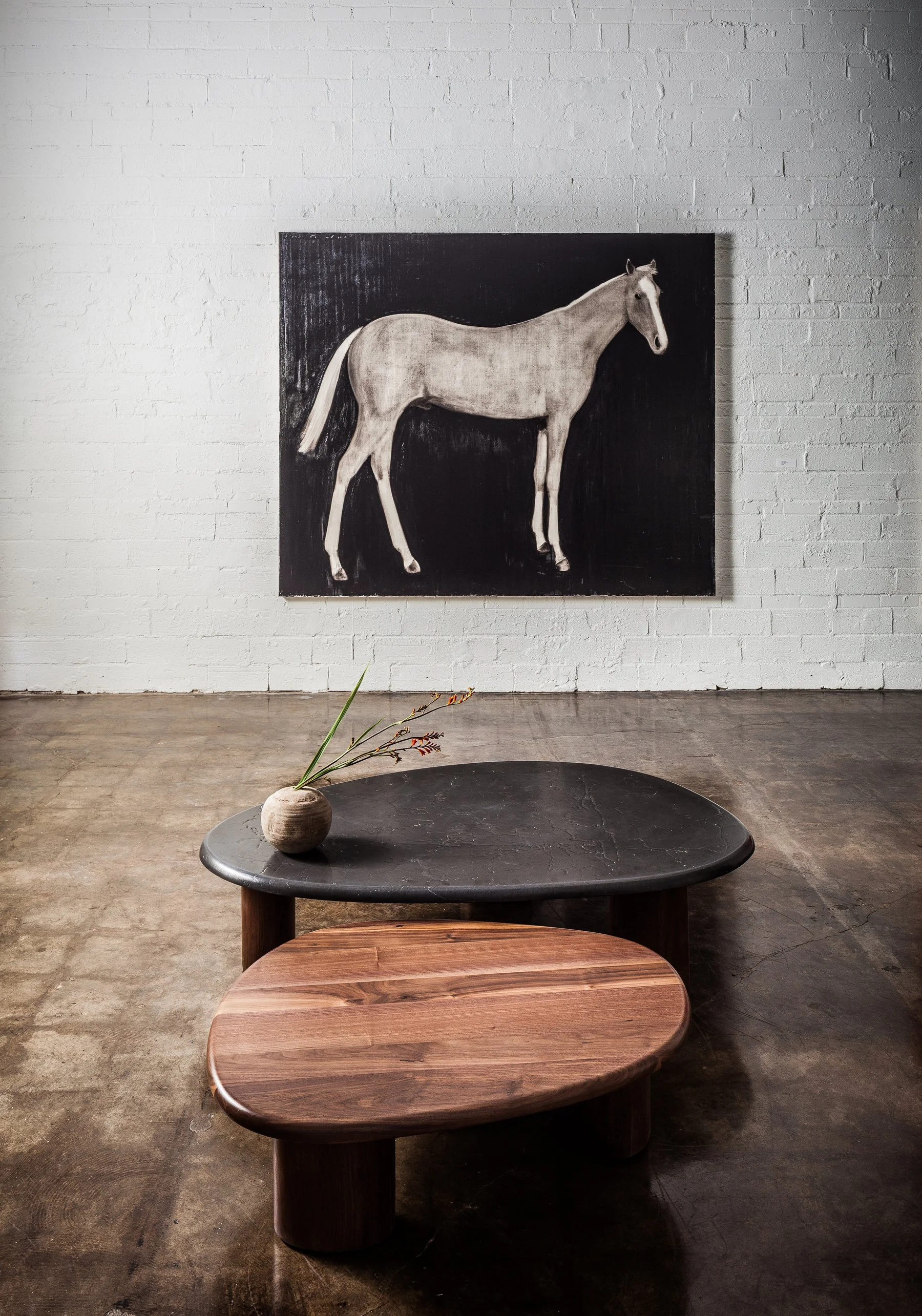 PEBBLE TABLE SET — JOSHUA RICE DESIGN