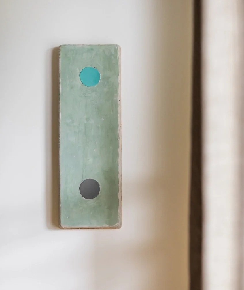 Joshua Rice Design also sources art directly when appropriate, particularly for emerging work, site-specific opportunities, and pieces developed in dialogue with interior architecture or custom elements.