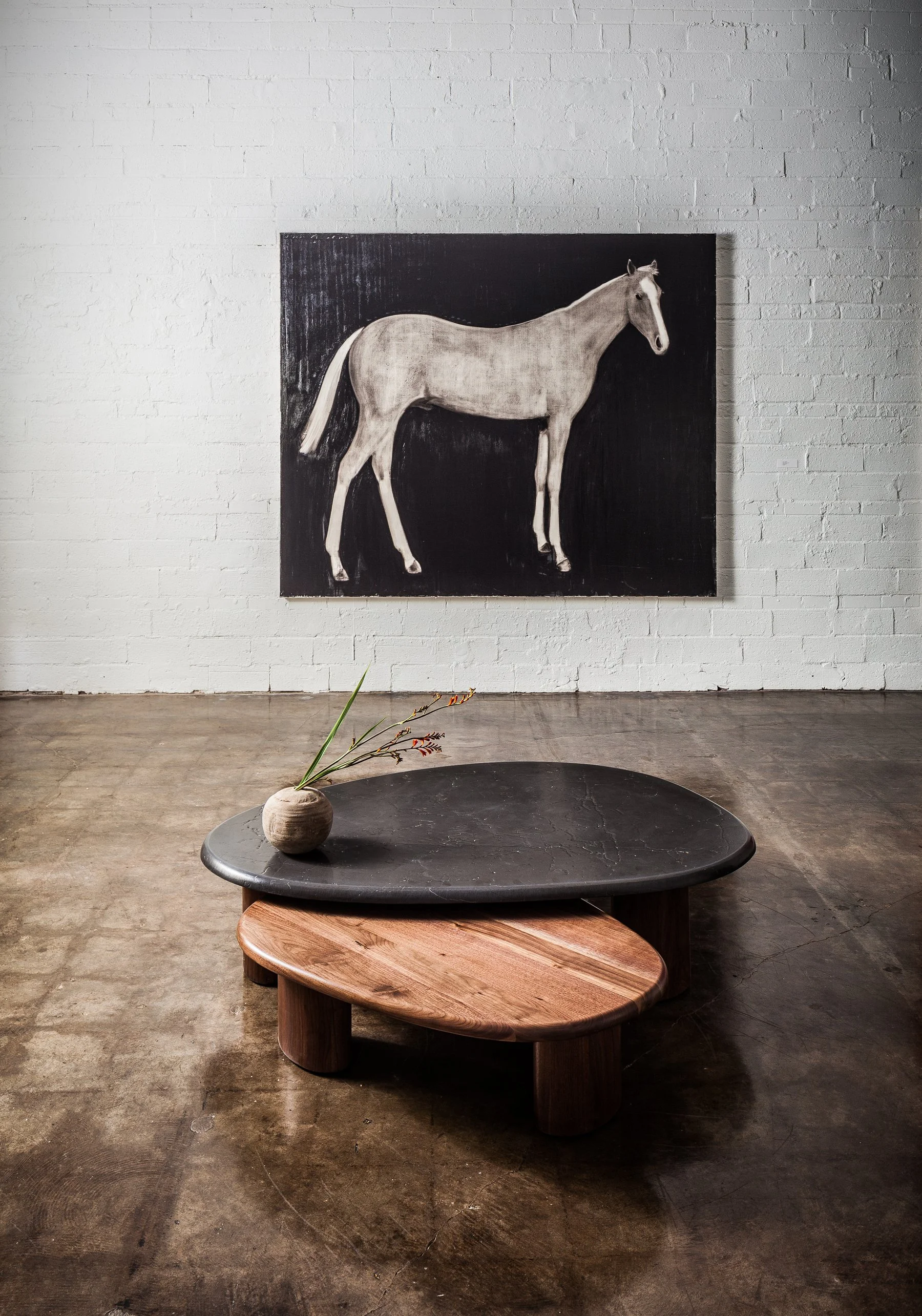 PEBBLE TABLE SET — JOSHUA RICE DESIGN