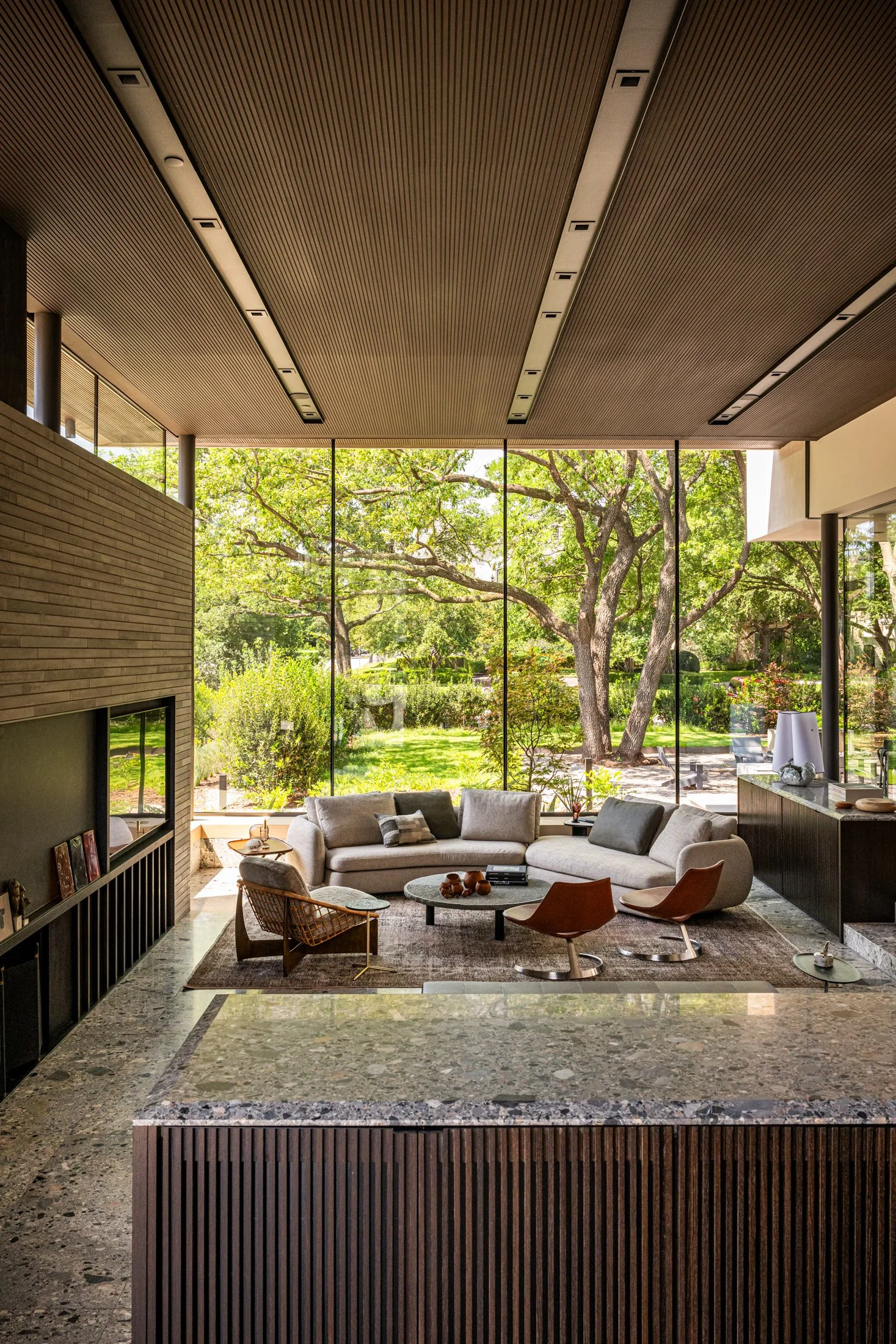 Contemporary Luxury Interior Design for Private Homes with Art Forward Spatial Planning