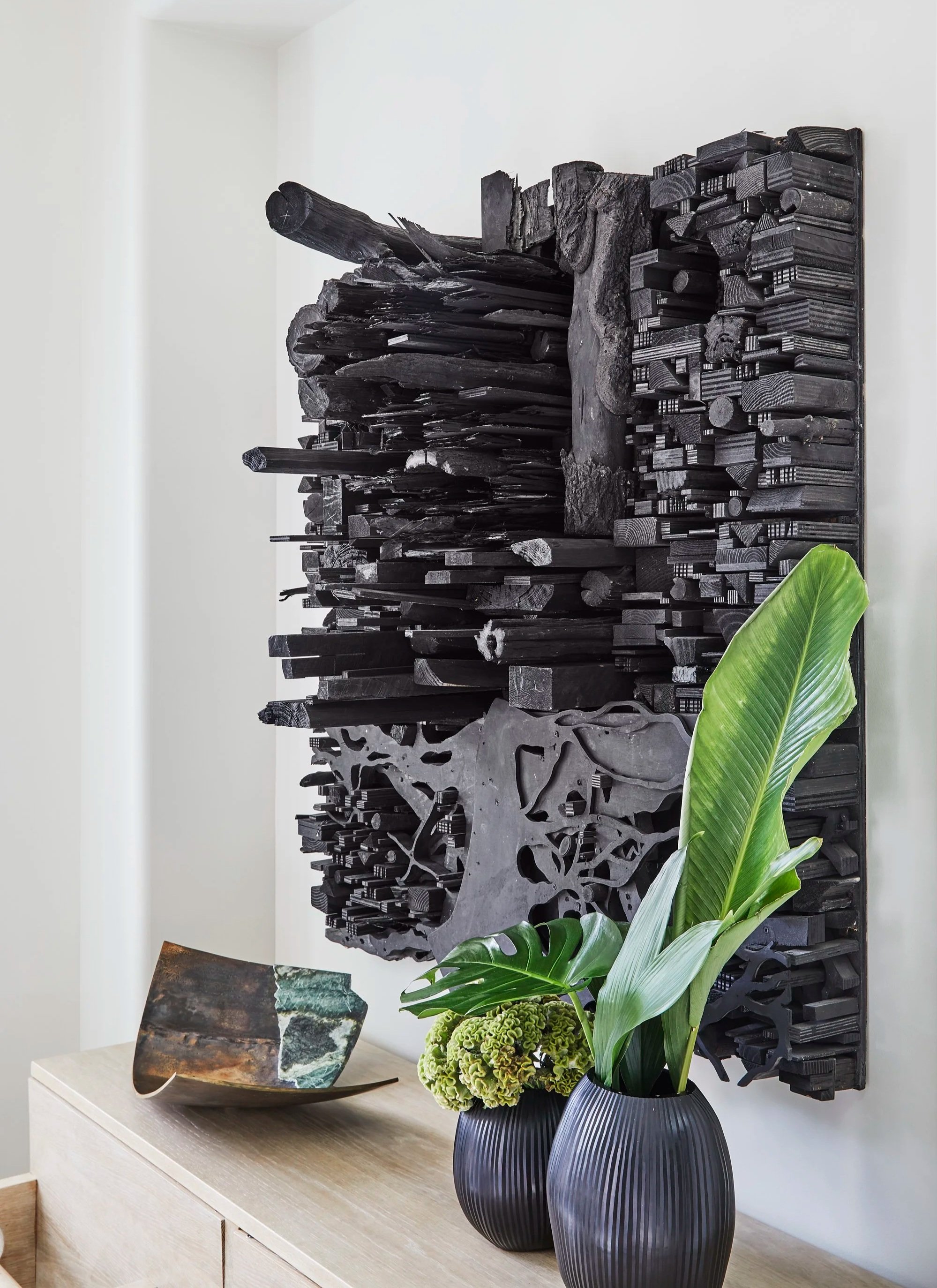 . The studio may review drawings, evaluate spatial decisions, advise on custom development, or help establish material direction without assuming full project responsibility.