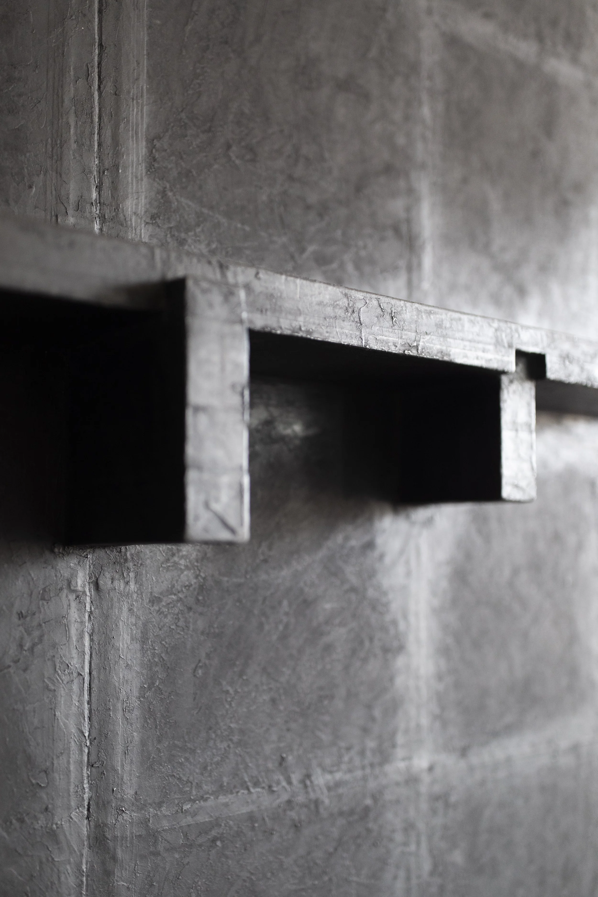 detail of graphite artwork from fort worth artist joe guy