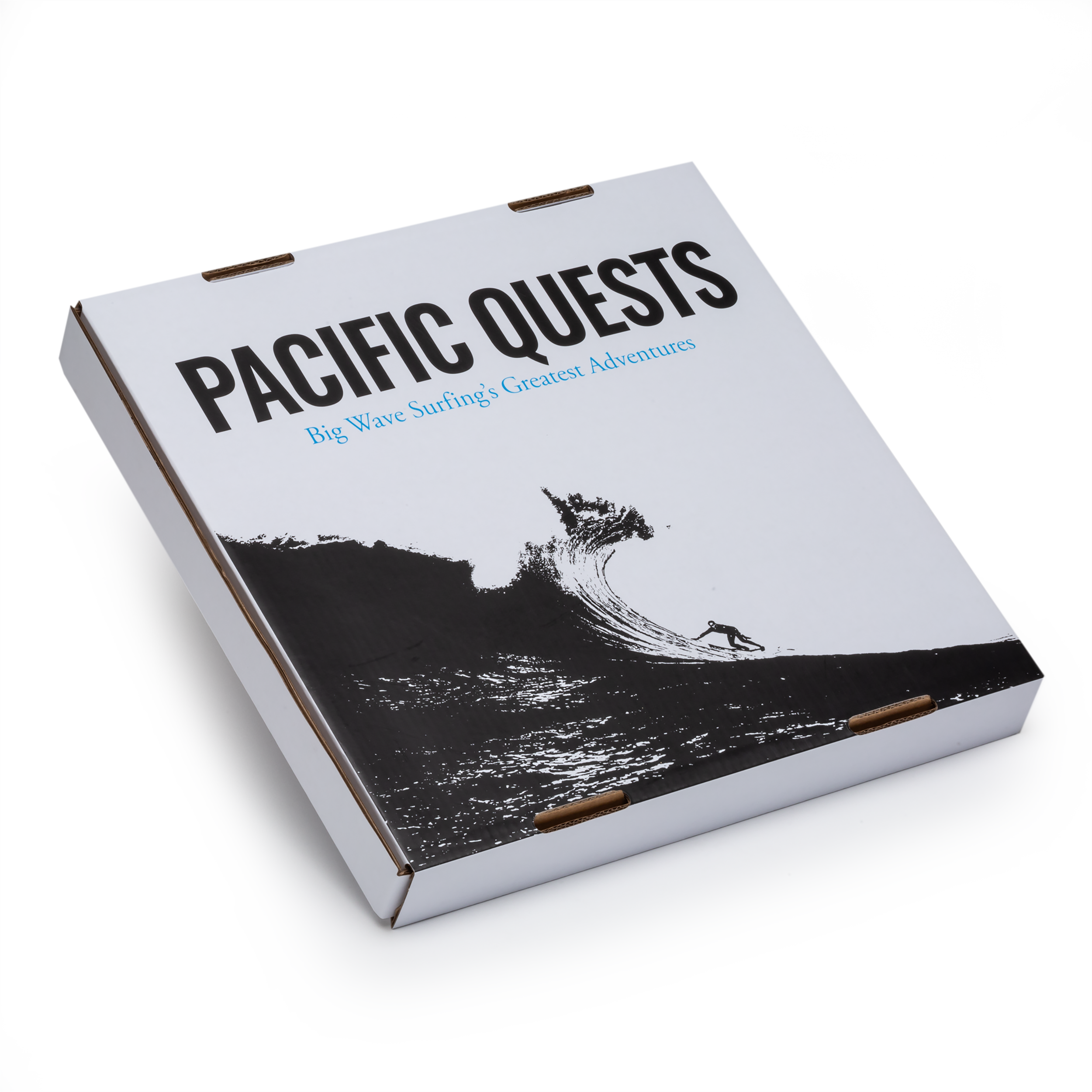 Pacific Quests shipping box - back