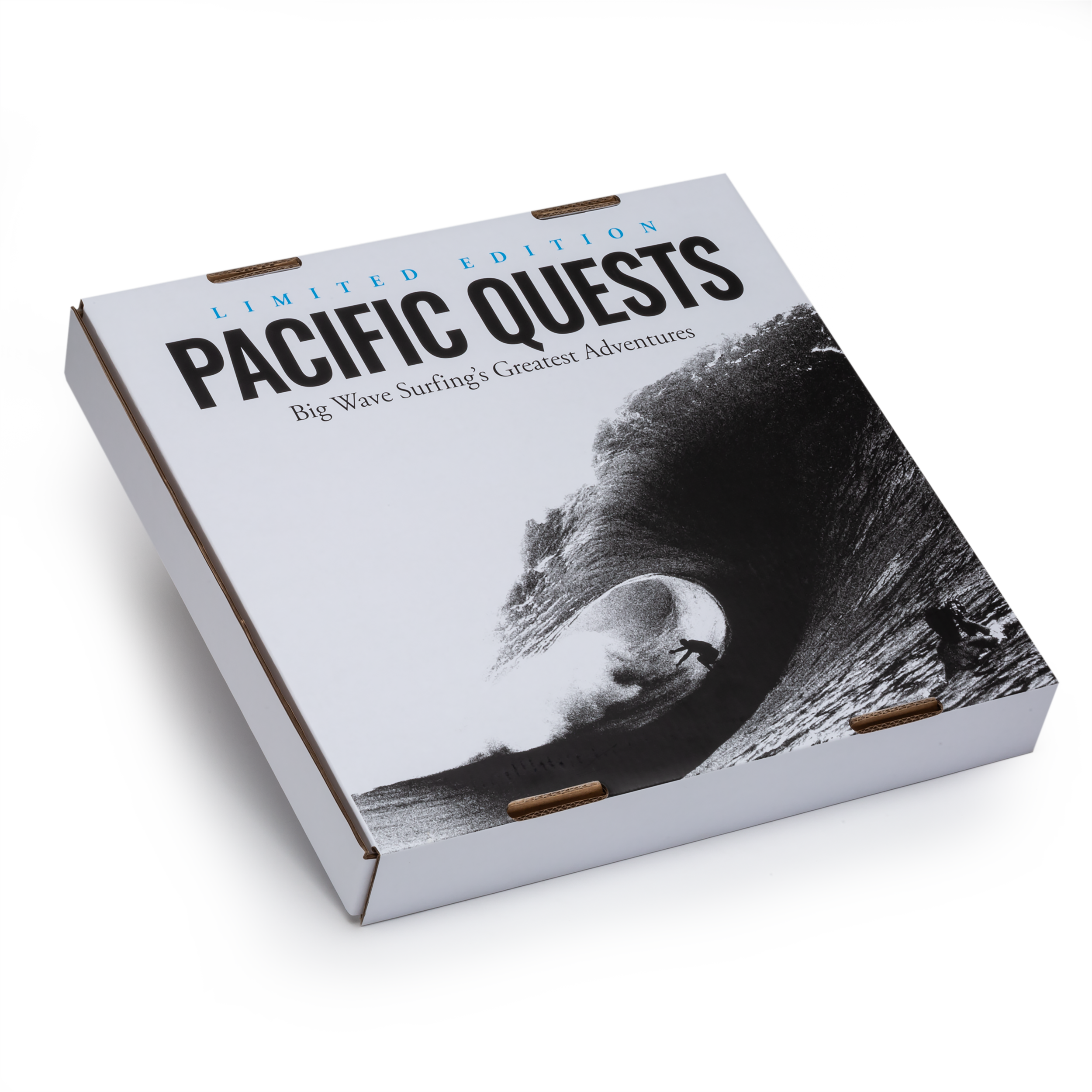 Pacific Quests Limited Edition shipping box - back