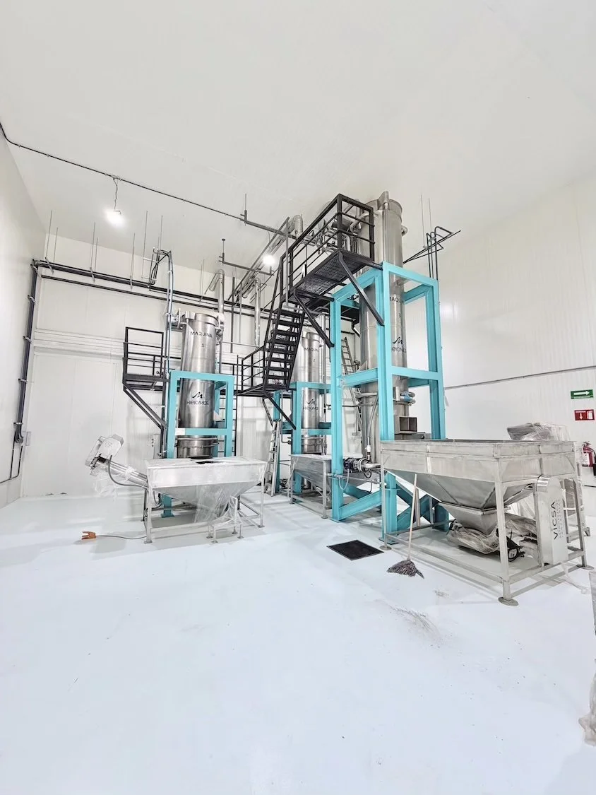 Specialty commercial industrial build-out with equipment platforms and mechanical systems