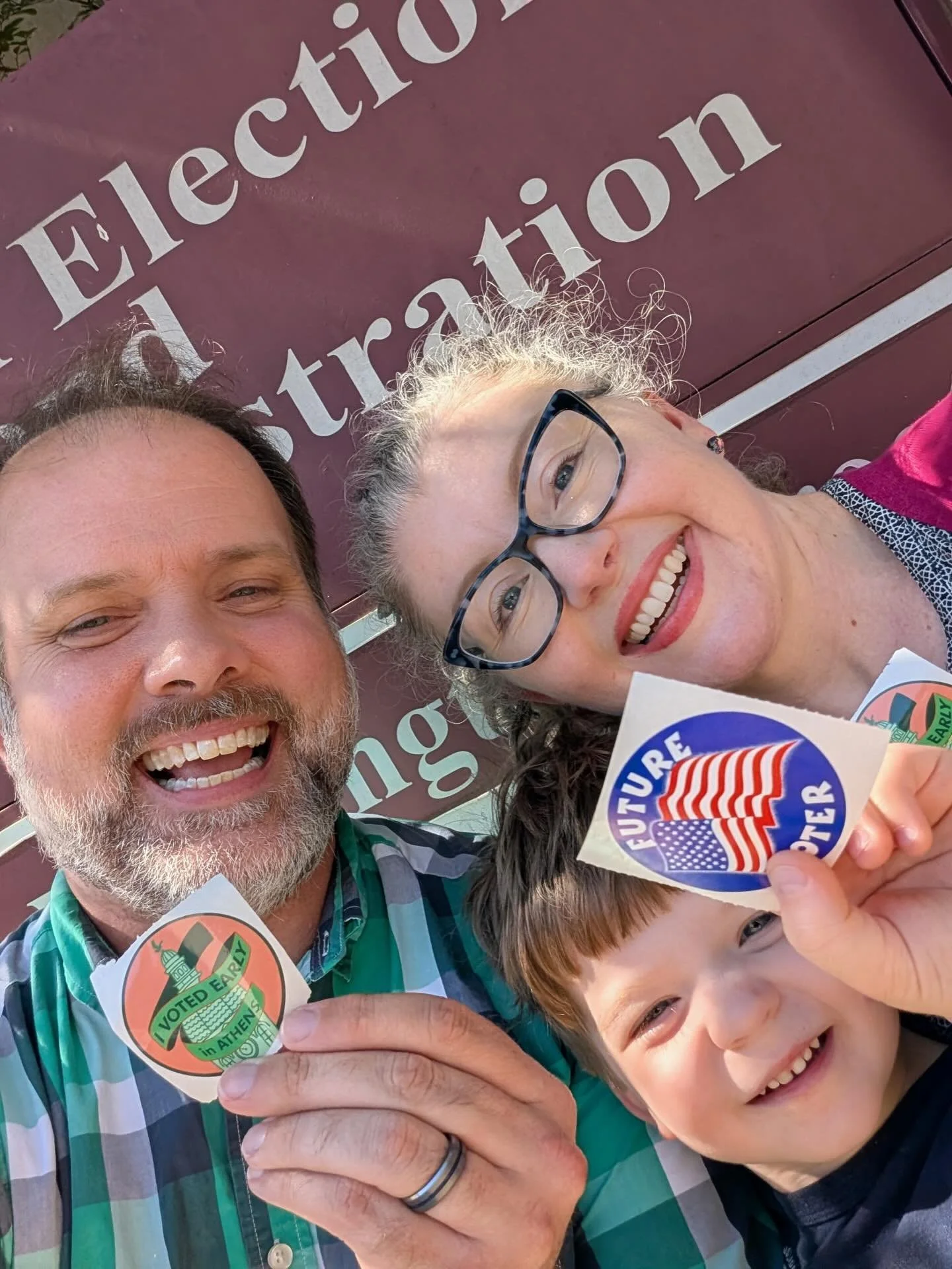 I voted yesterday &mdash; and I&rsquo;m not going to pretend it wasn&rsquo;t a moment. 🗳️ 

Walking in with my family and seeing my name on the ballot for the first time was one of the most humbling experiences of my life. But the part that will sta