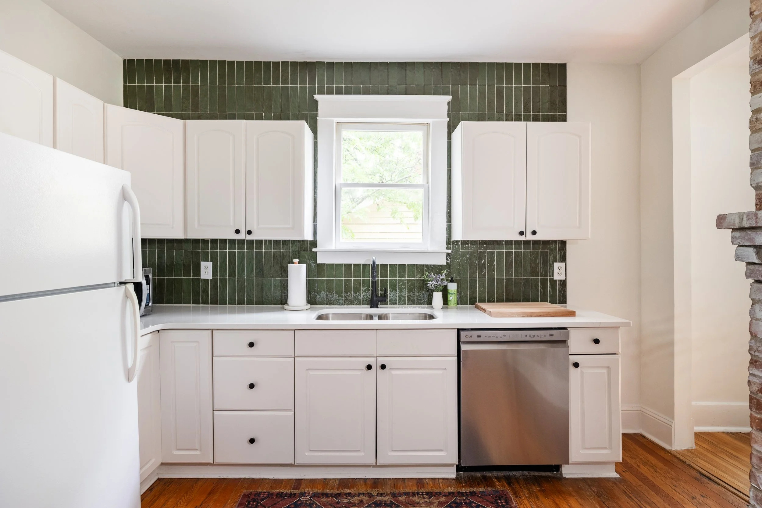 Kitchen after update completed with clear decision-making and well-sequenced project planning