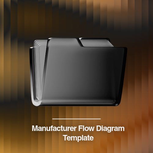 Manufacturer Process & Flow Diagram Template