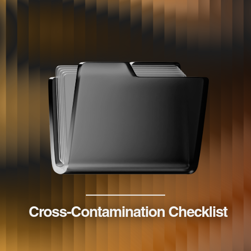 Cross Contamination Checklist