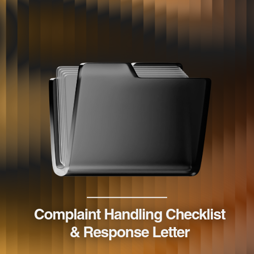Complaint Handling Response