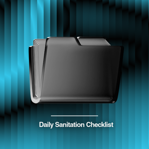 Daily Sanitation Checklist