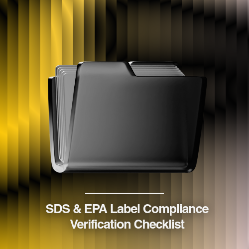 SDS & EPA Label Compliance Verification