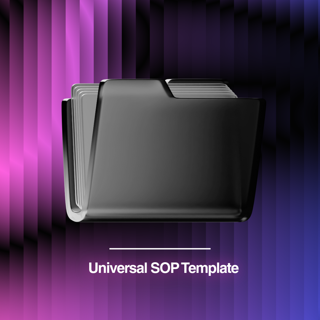 Universal SOP Template