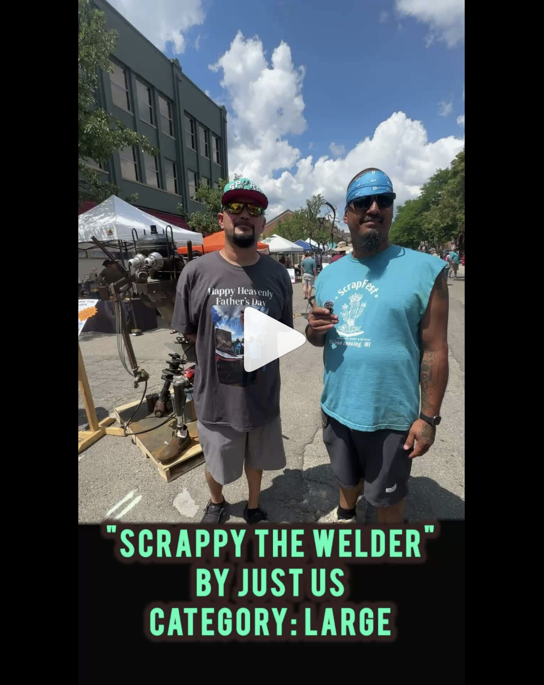 Interview with Anthony &amp; Rocky of team “Just Us” at ScrapFest 16
