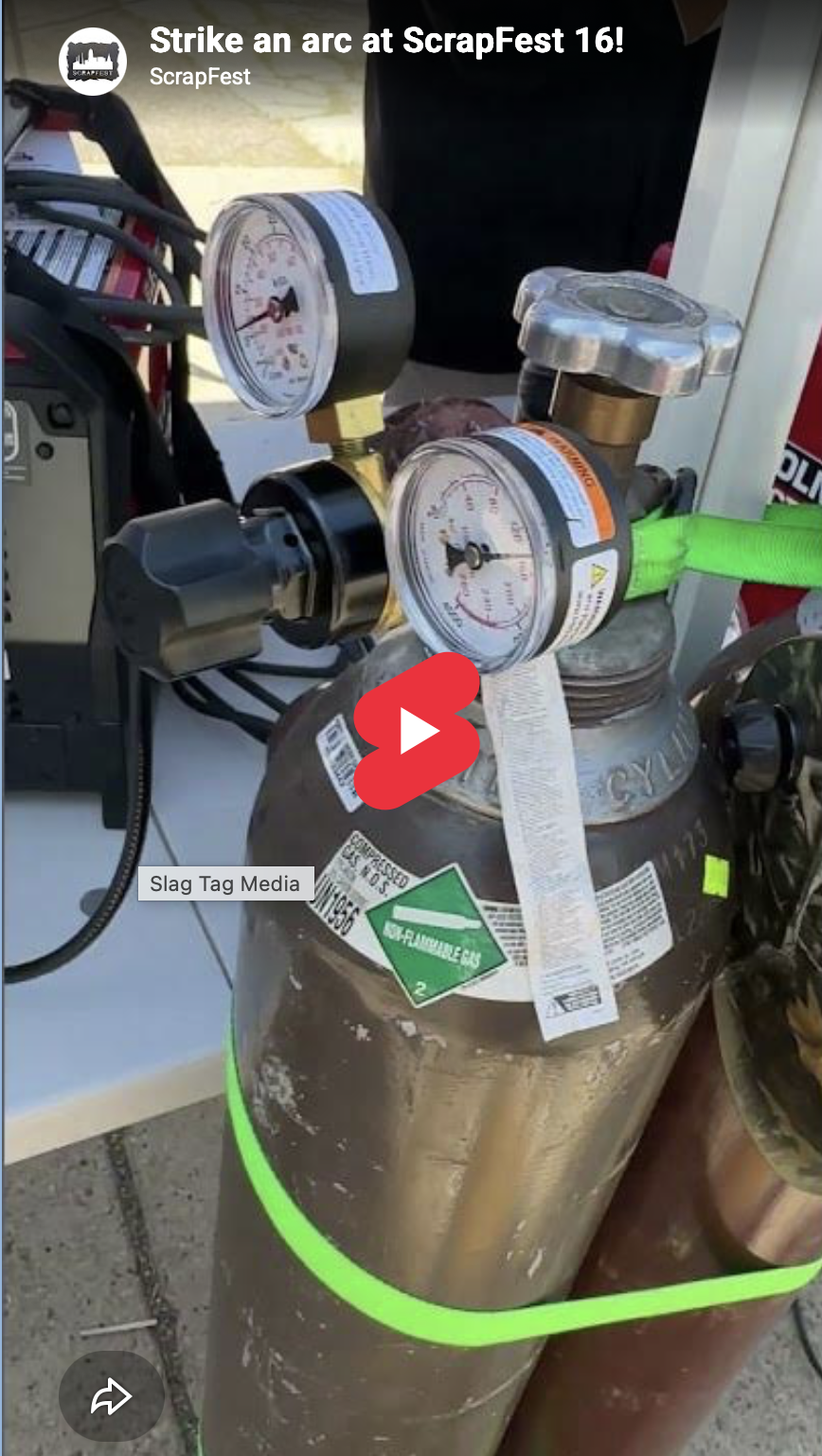 Stike N’ Arc | The Lincoln Electric demo booth @ ScrapFest 16 | Short Format Video