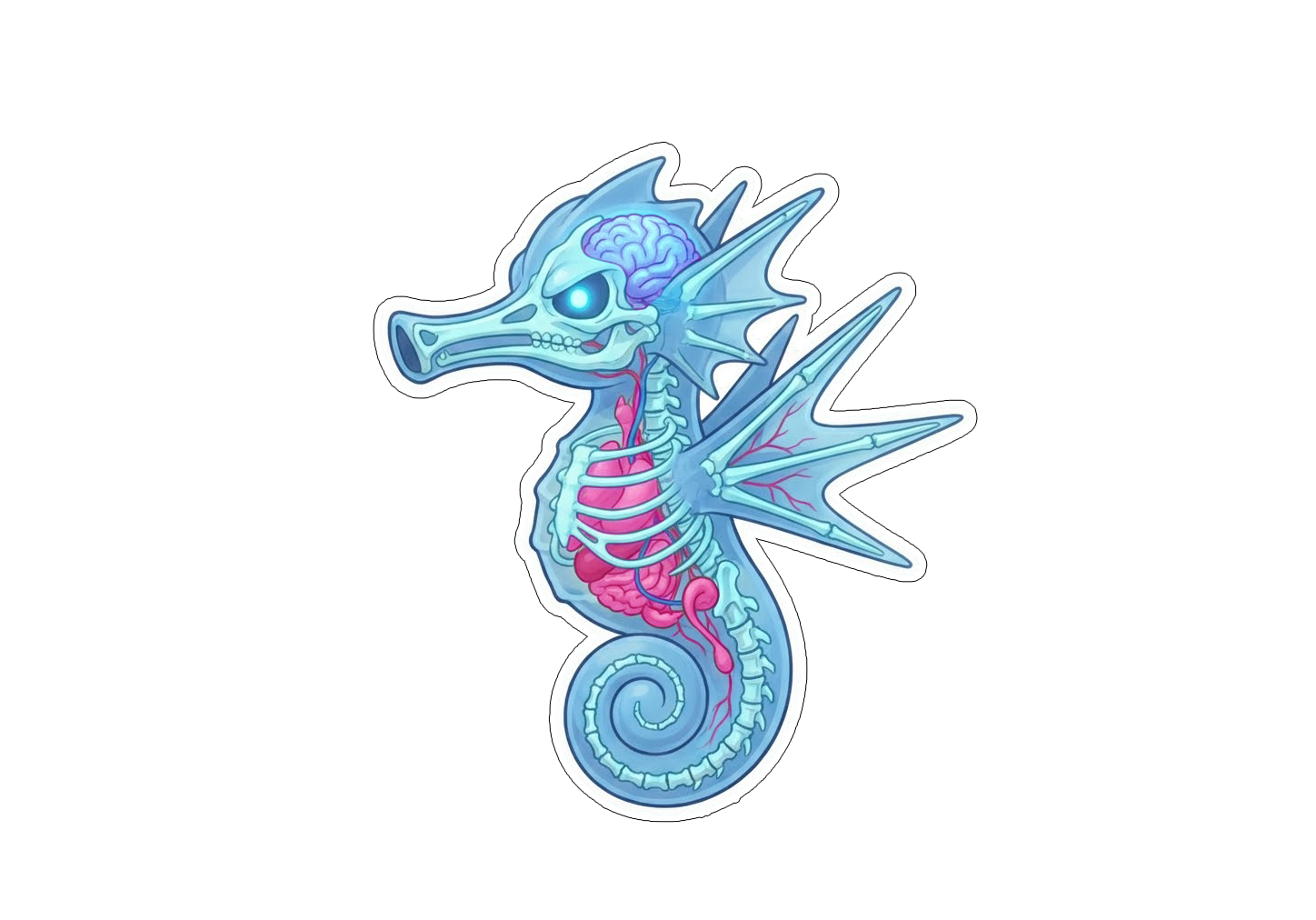 Diaphonized Pokemon Anatomy Stickers