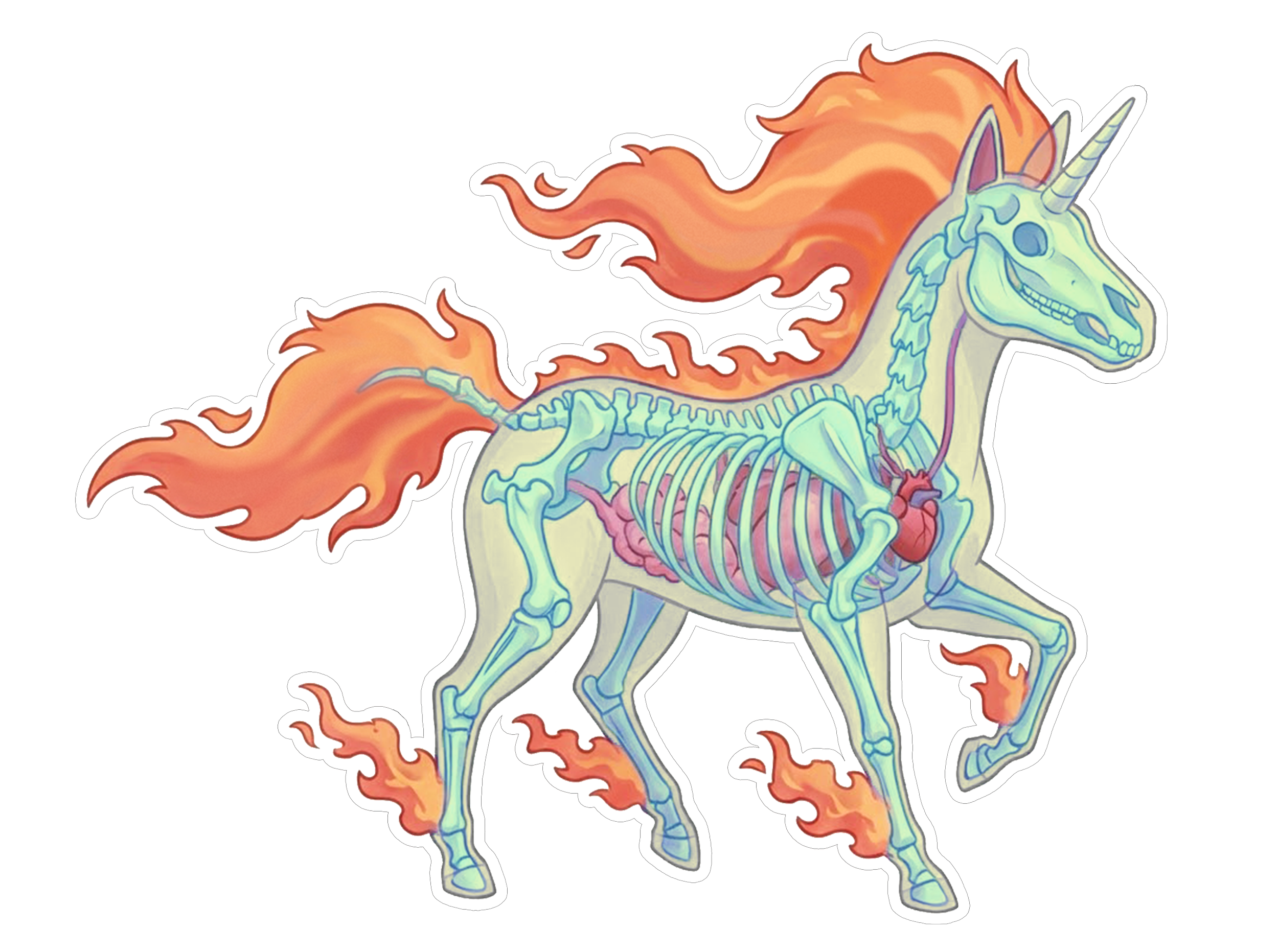 Diaphonized Pokemon Anatomy Stickers
