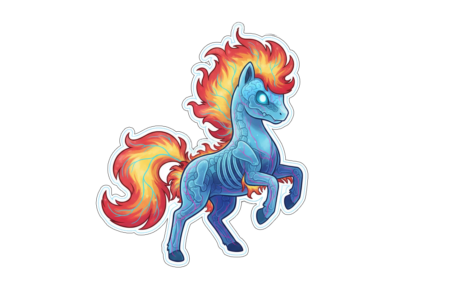 Diaphonized Pokemon Anatomy Stickers