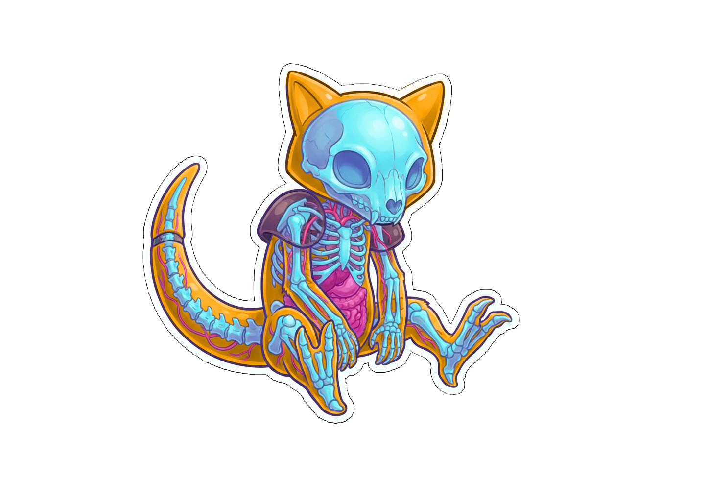 Diaphonized Pokemon Anatomy Stickers