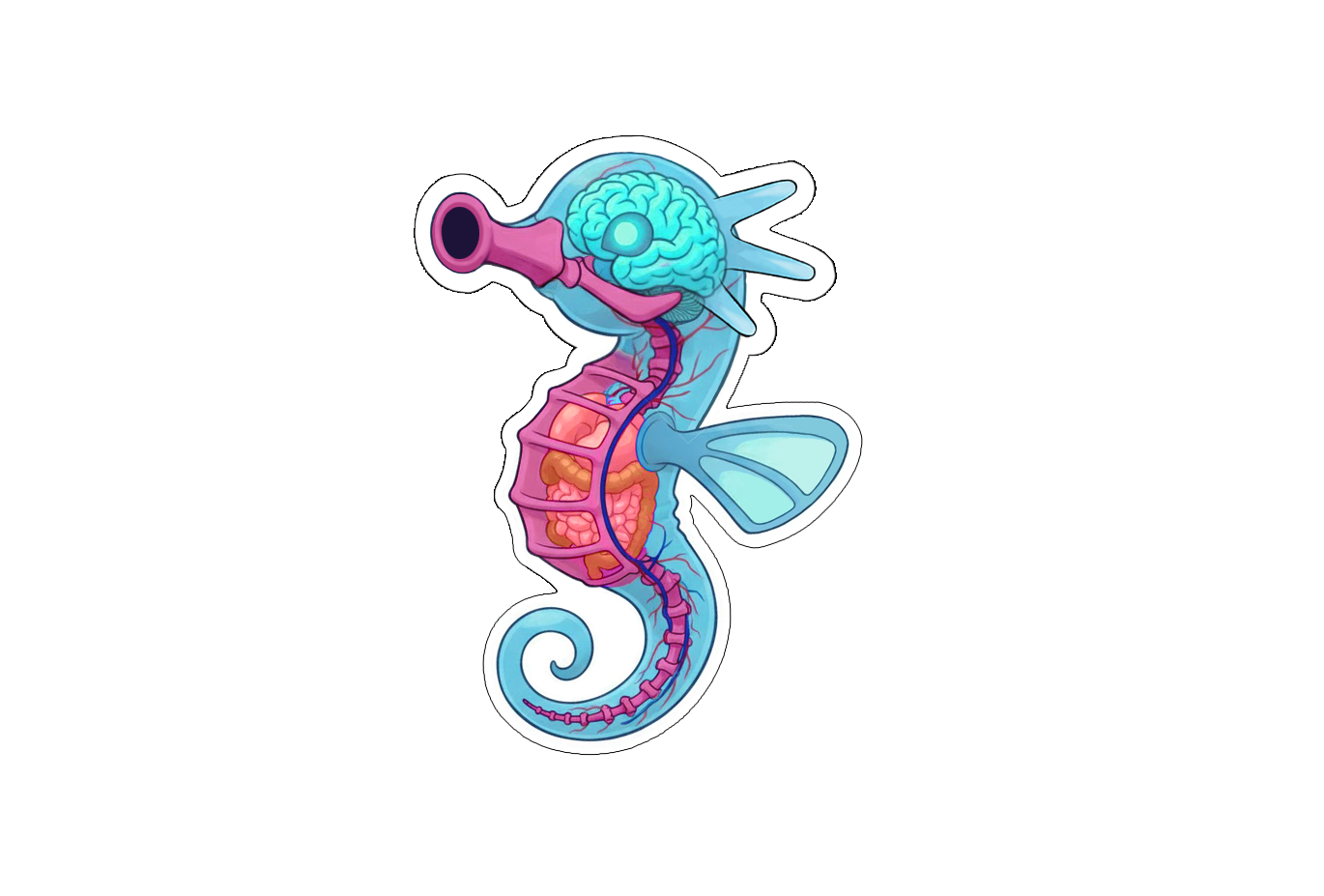 Diaphonized Pokemon Anatomy Stickers