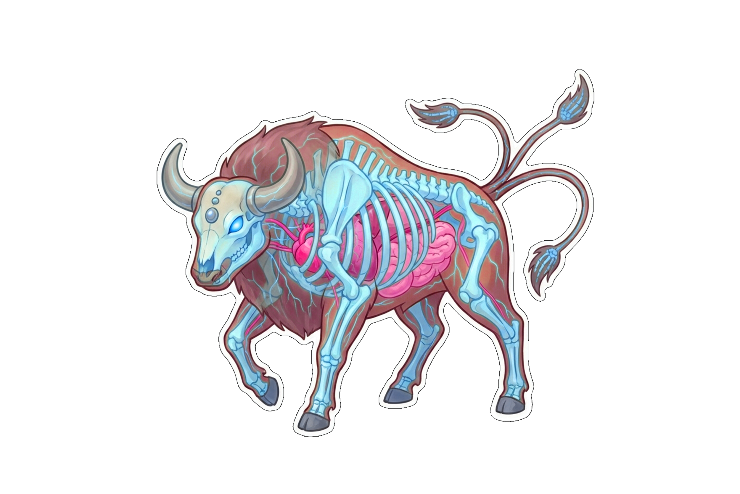 Diaphonized Pokemon Anatomy Stickers