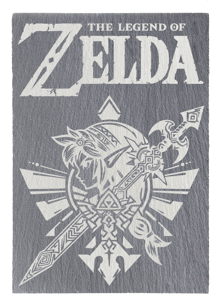 Legend Of Zelda Slate Wall Hangings