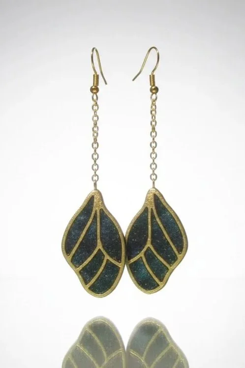 Mystical Fairy Wing Earrings