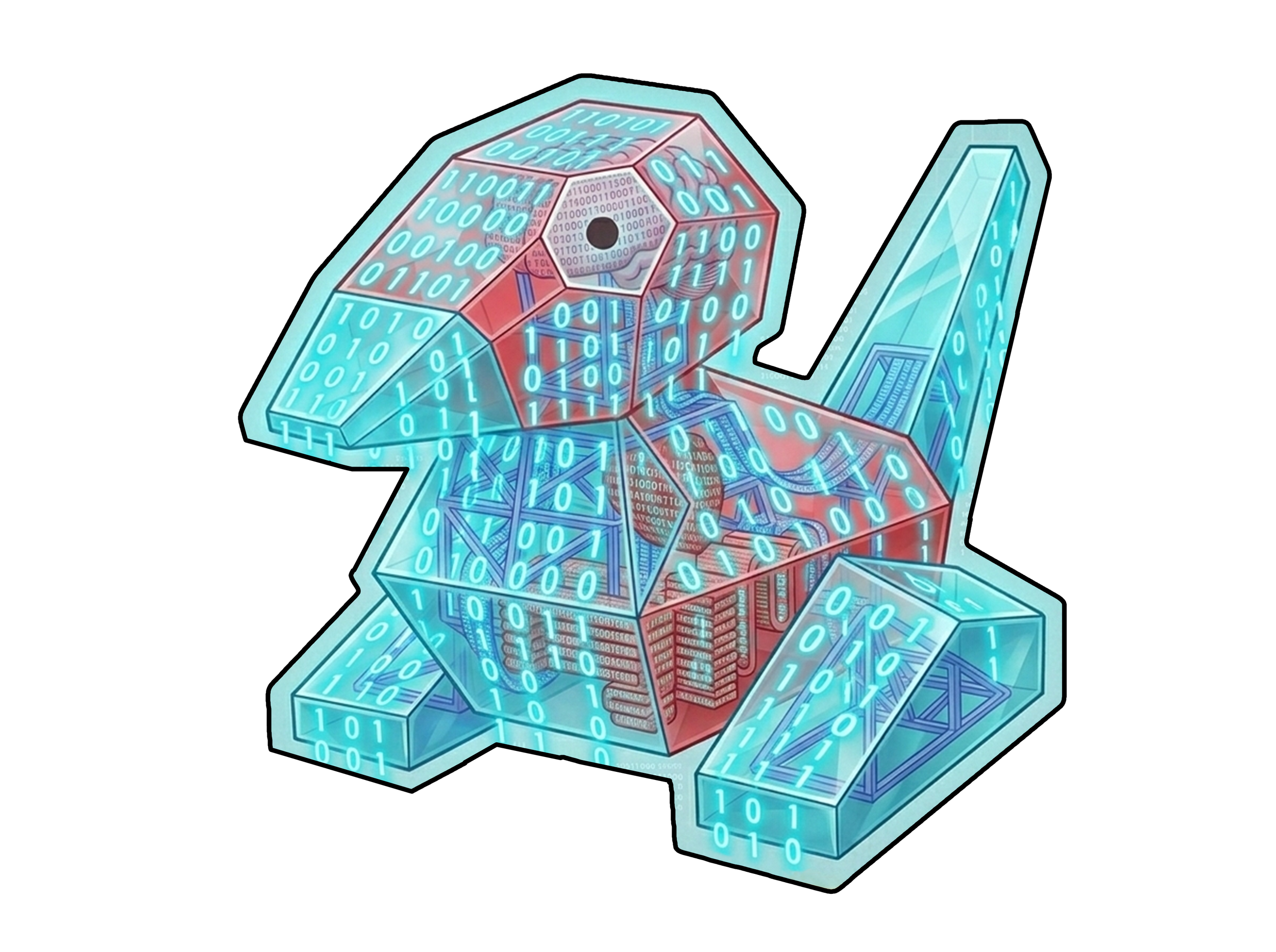 2 Inch Diaphonized Pokemon Anatomy Stickers