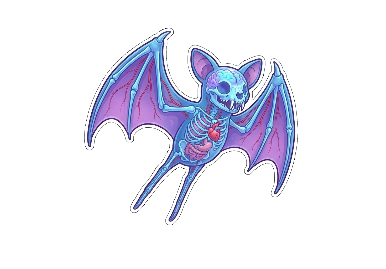 Diaphonized Pokemon Anatomy Stickers