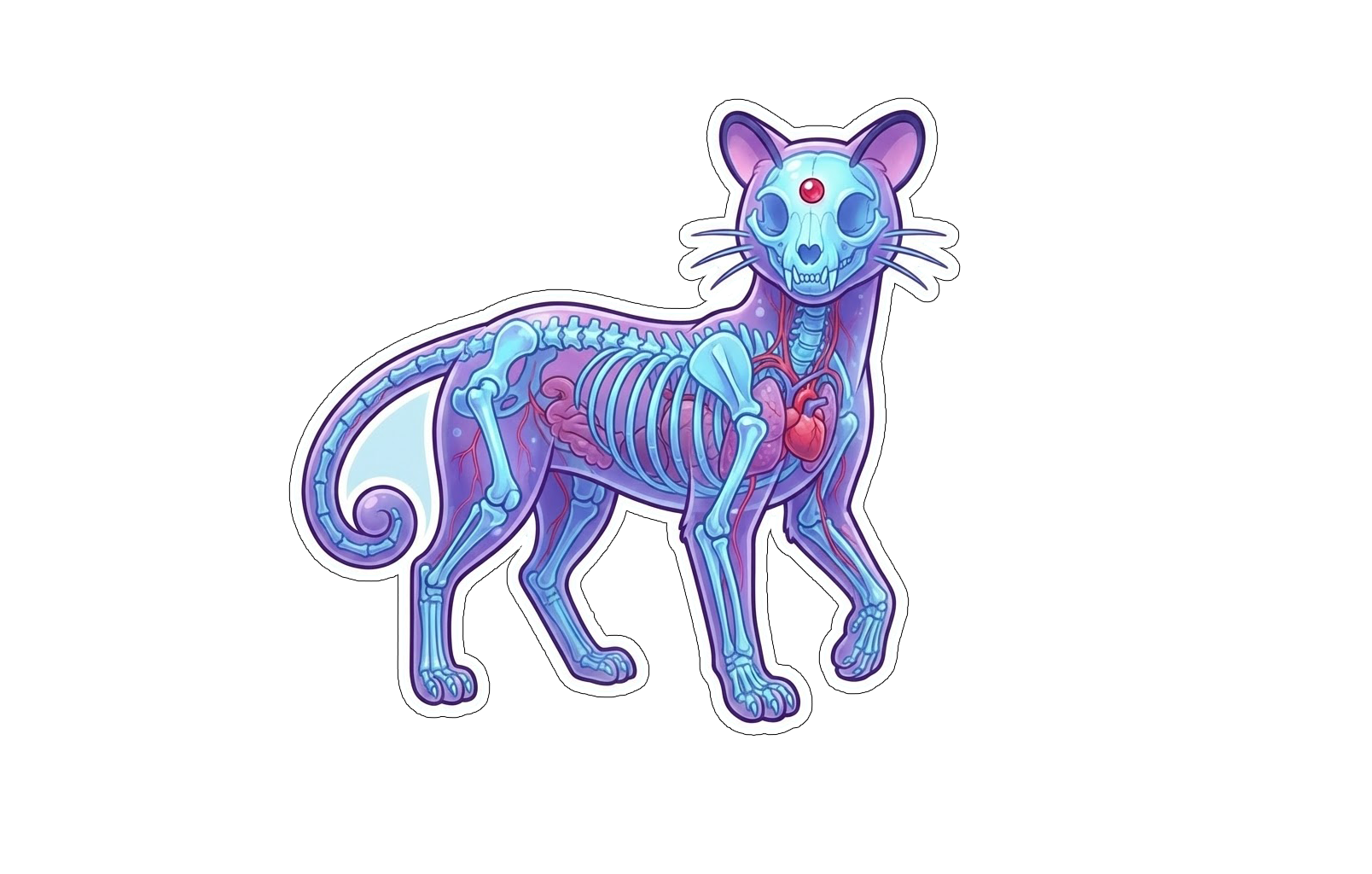 Diaphonized Pokemon Anatomy Stickers