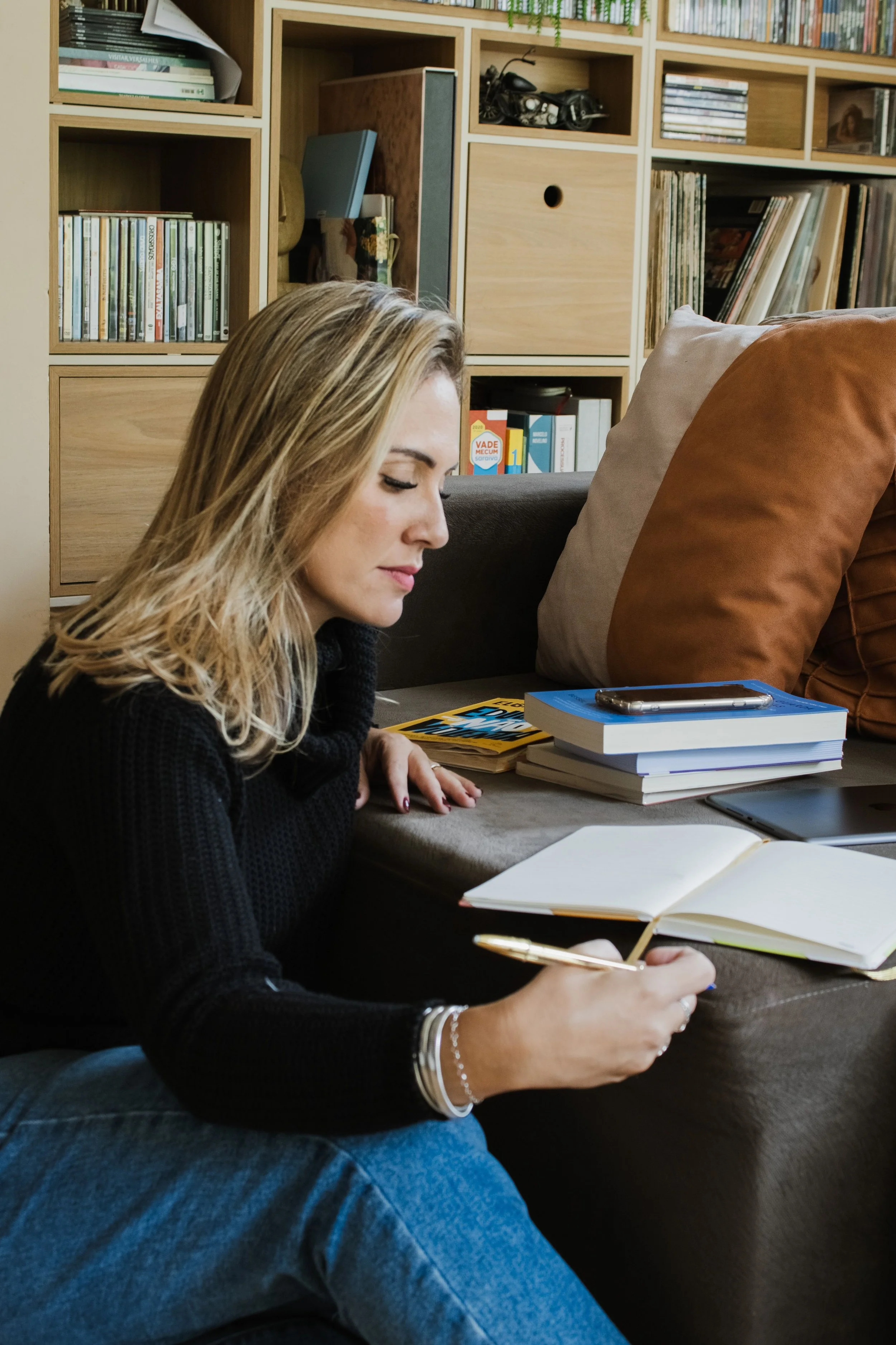 A composed professional, the kind of high-achieving adult this practice works with.
