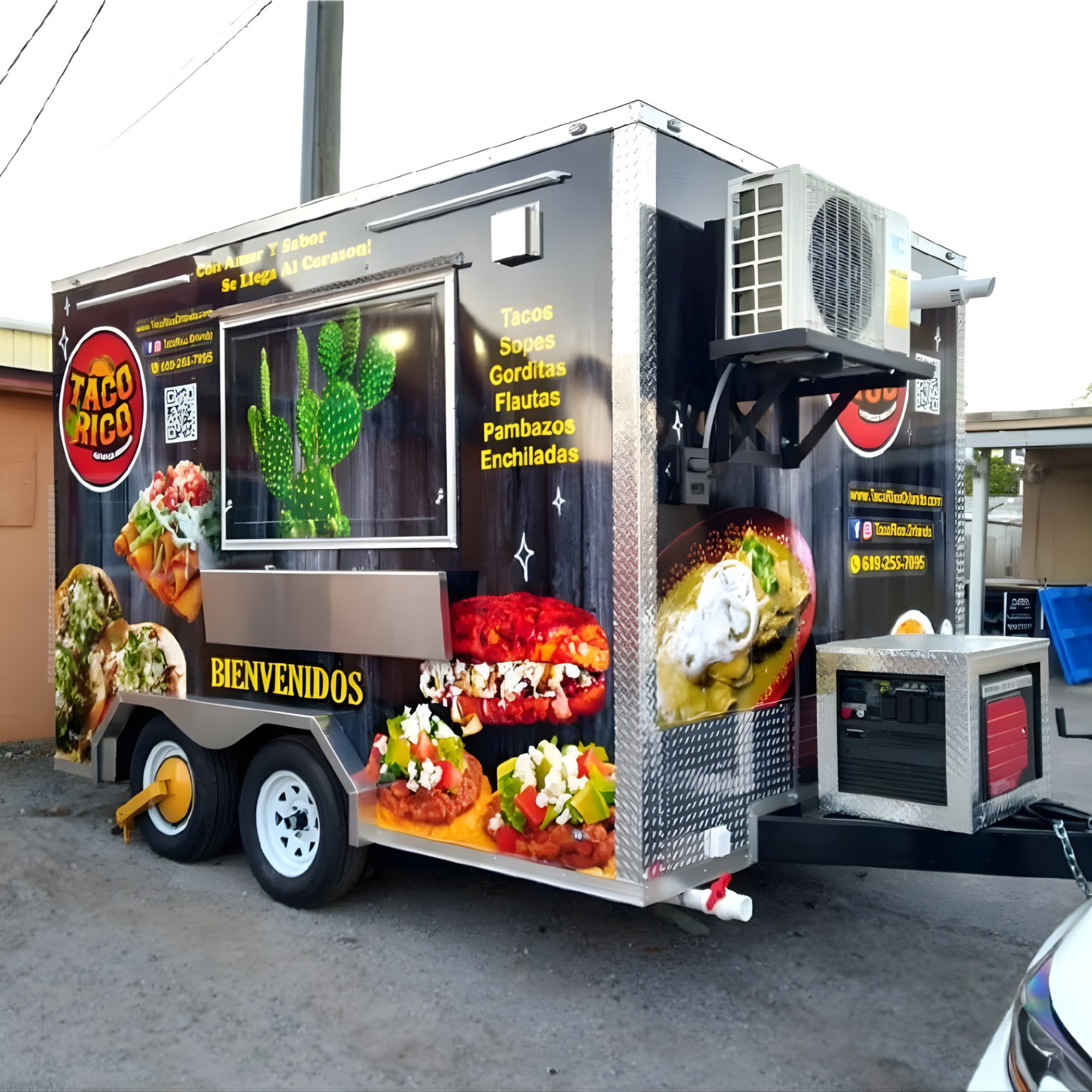 food truck wrap