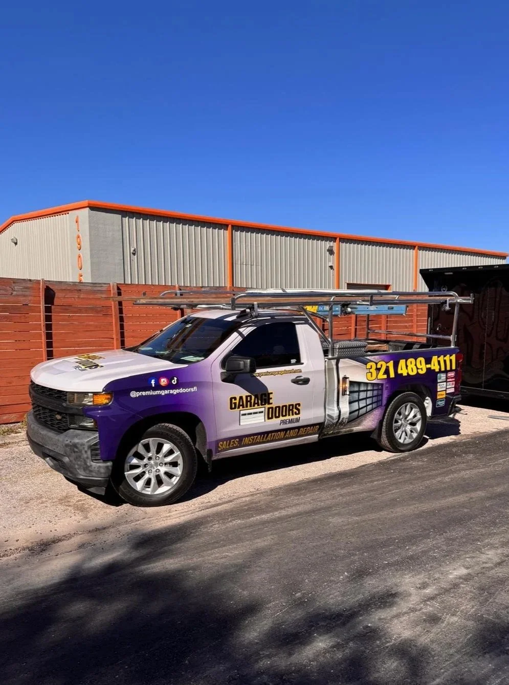 Commercial Fleet Wraps in Orlando
