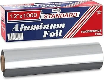 12x1000 Aluminum foil standard