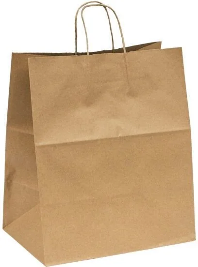 Brown Paper bags with handles