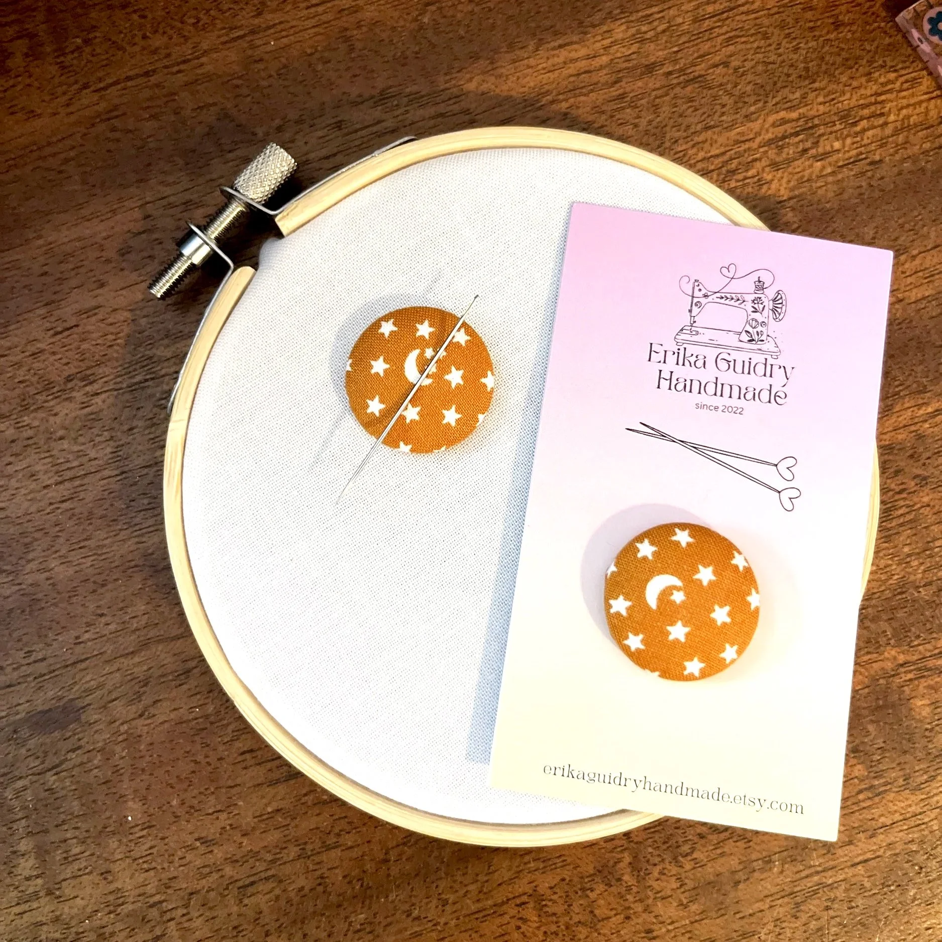 Moon And Stars Needle Minder