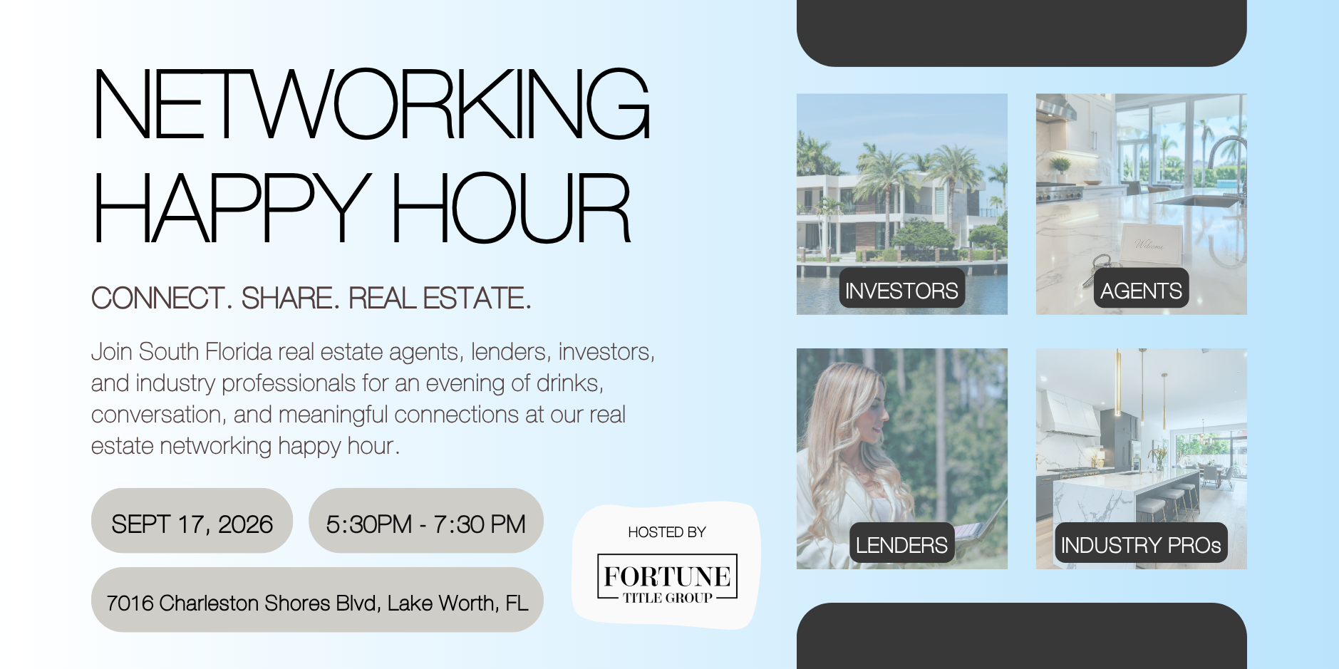 Real Estate Networking Happy Hour