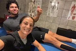 personal trainer reviews adam amaya satisfied client with personal trainer kim