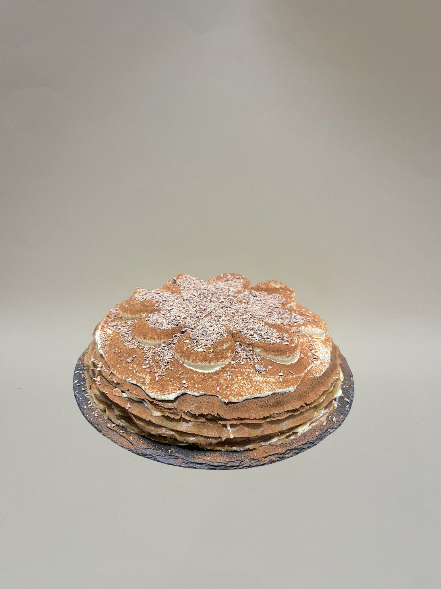 Tiramisu Crepe Cake