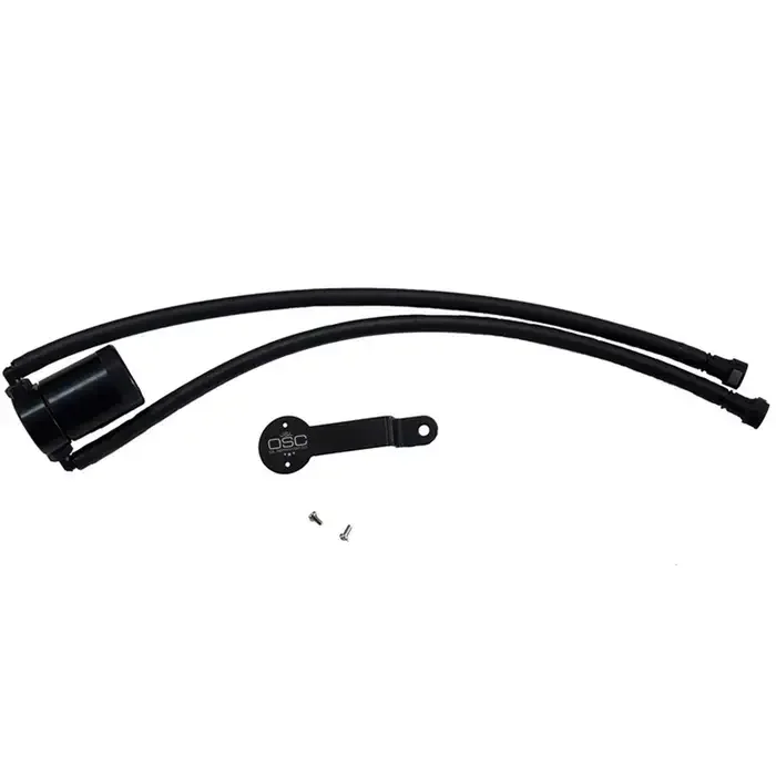 J&L Oil Separator 3.0 Driver Side - Black Anod, 14-18 Silverado/ GMC Sierra1500, 15-20 Tahoe/ Suburban/ Yukon