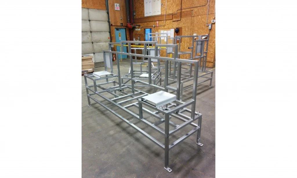 Hawman Container Services - Custom Structural Steel Projects - Personnel access platform for automotive parts plant - Structural Steel  7.jpg