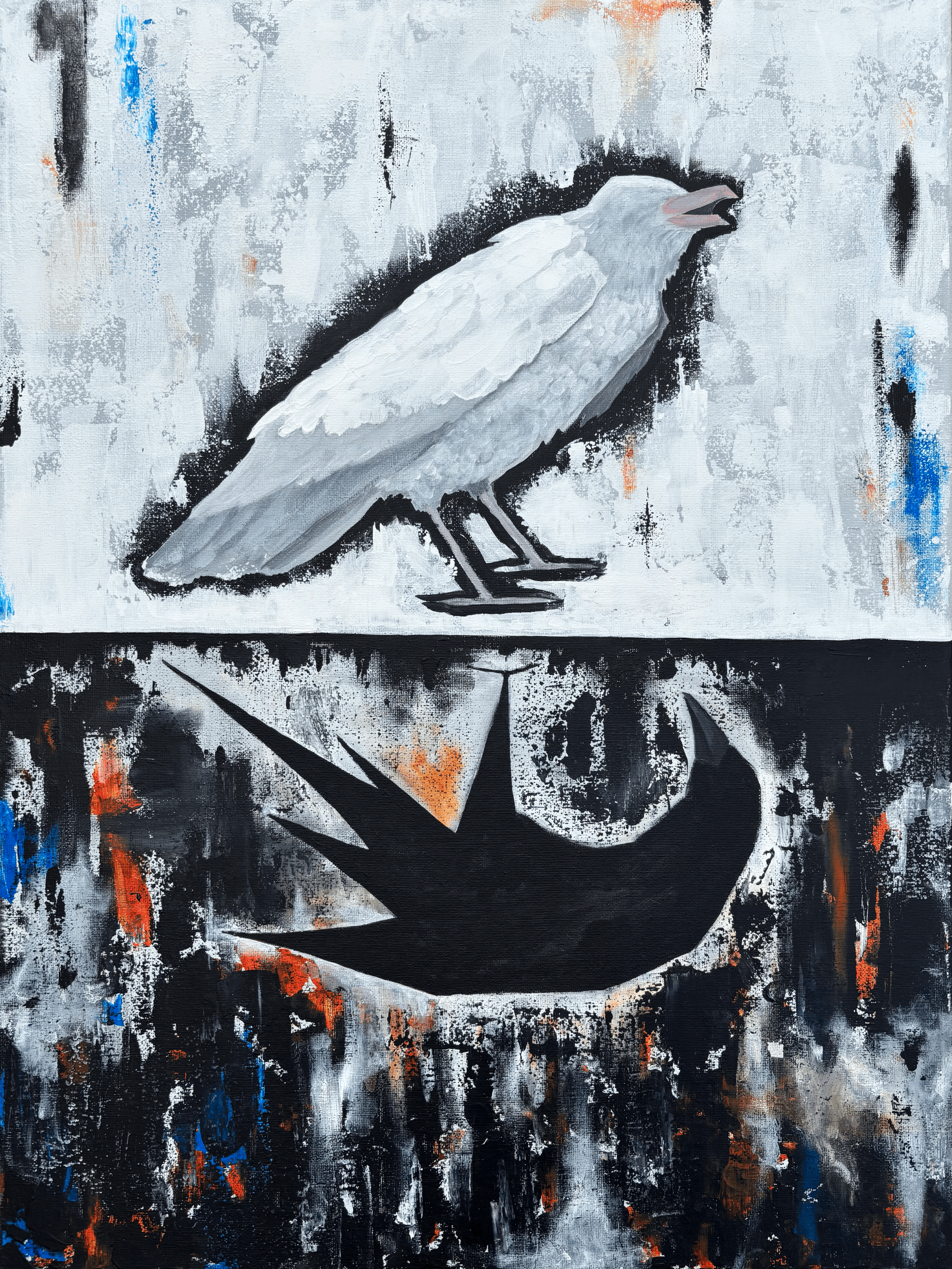 "Reflection" Original Acrylic Painting