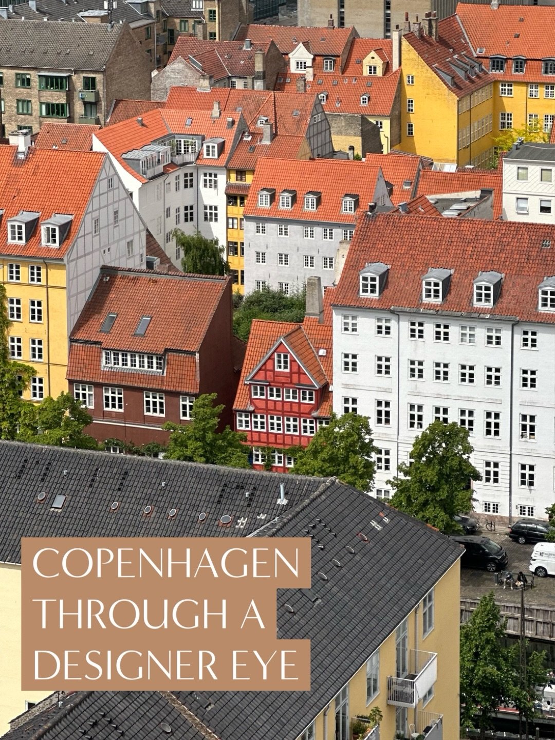 Designer-approved Copenhagen ✨ Our designer Valentina of @cutandpaste_lab shared some of her favorite spots across the city &mdash; from iconic architecture to beautifully curated caf&eacute;s, hotels, and shops that capture the best of Danish design