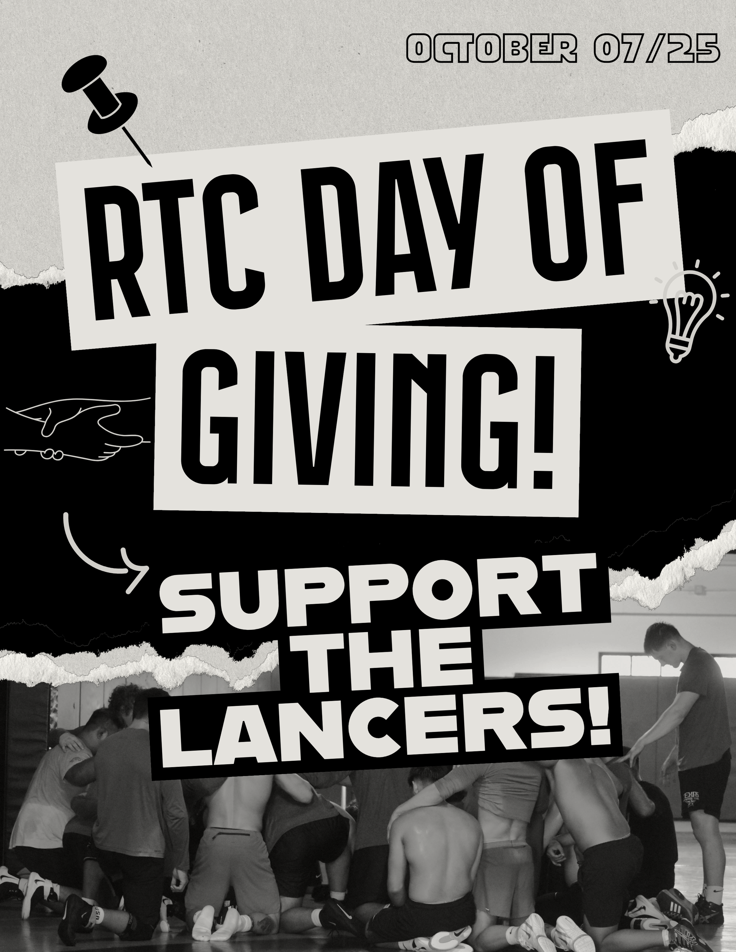 Freelance Graphic for West Coast RTC "Day of Giving."