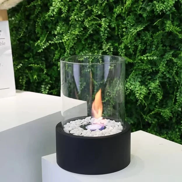 Tabletop Fire Bowl 22x28cm – Bio Ethanol Ventless Indoor/Outdoor