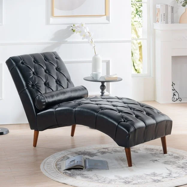 upholstered chaise lounge